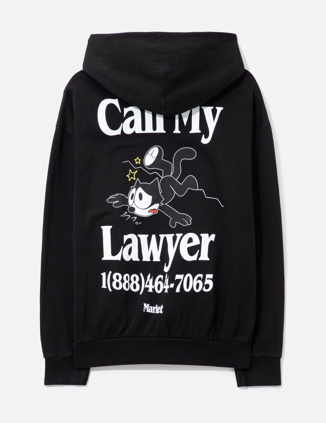 Felix The Cat Call My Lawyer Hoodie view 6