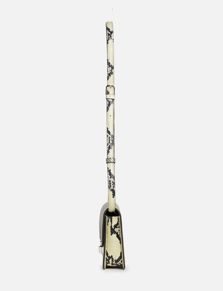 TOTEME T-Lock Python-Embossed Crossbody