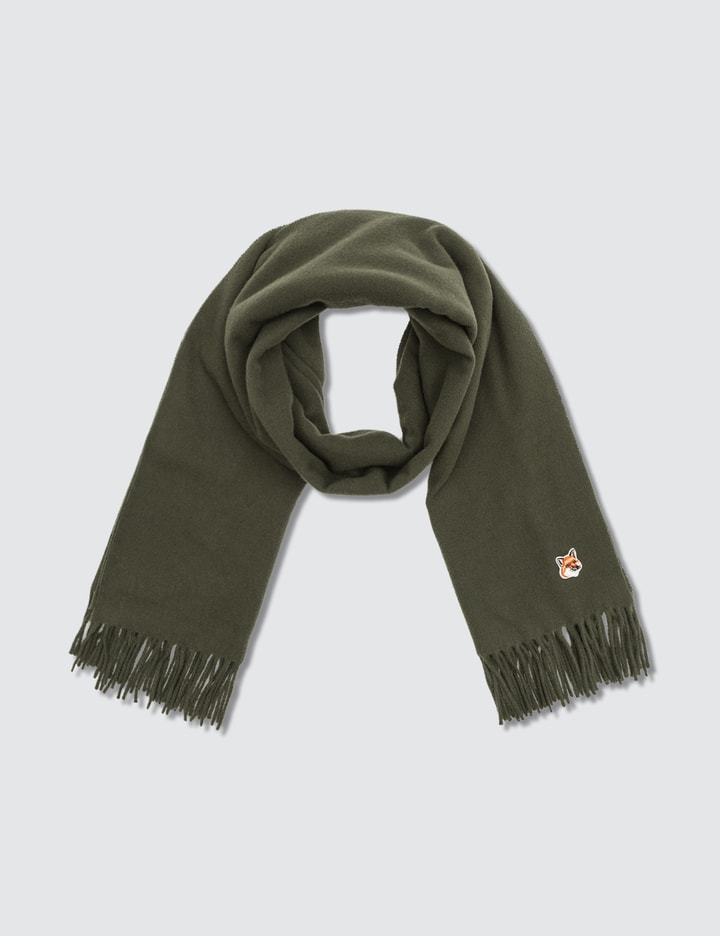 Small Fox Head Wool Scarf Placeholder Image