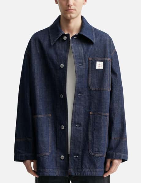 Worker Jacket With Ami Paris Heritage Label view 10