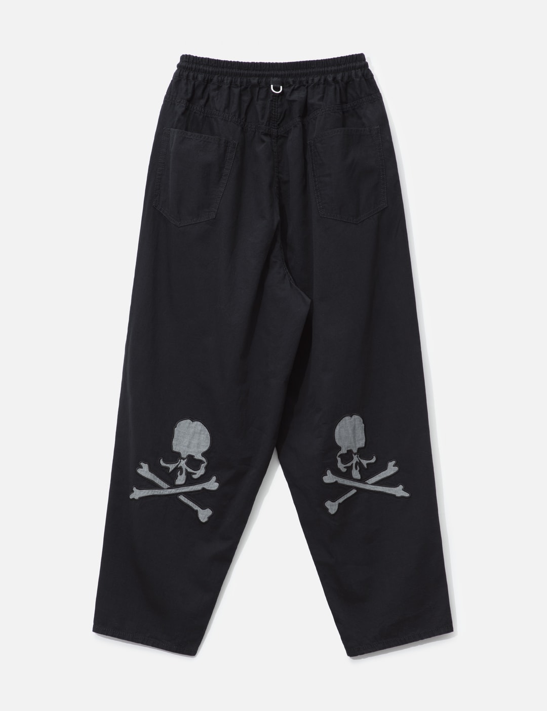 Wide Easy Denim Pants view 9
