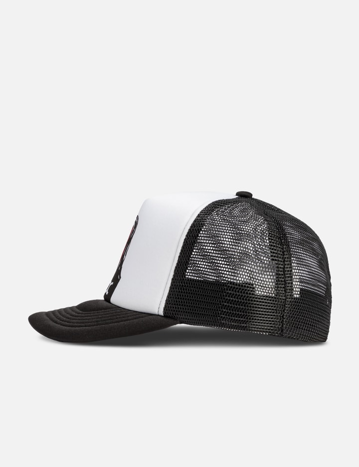 X-girl × T-rex Mesh Cap In White