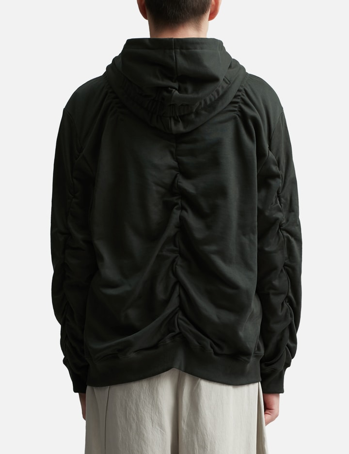 Pleated Hooded Sweatshirt Placeholder Image