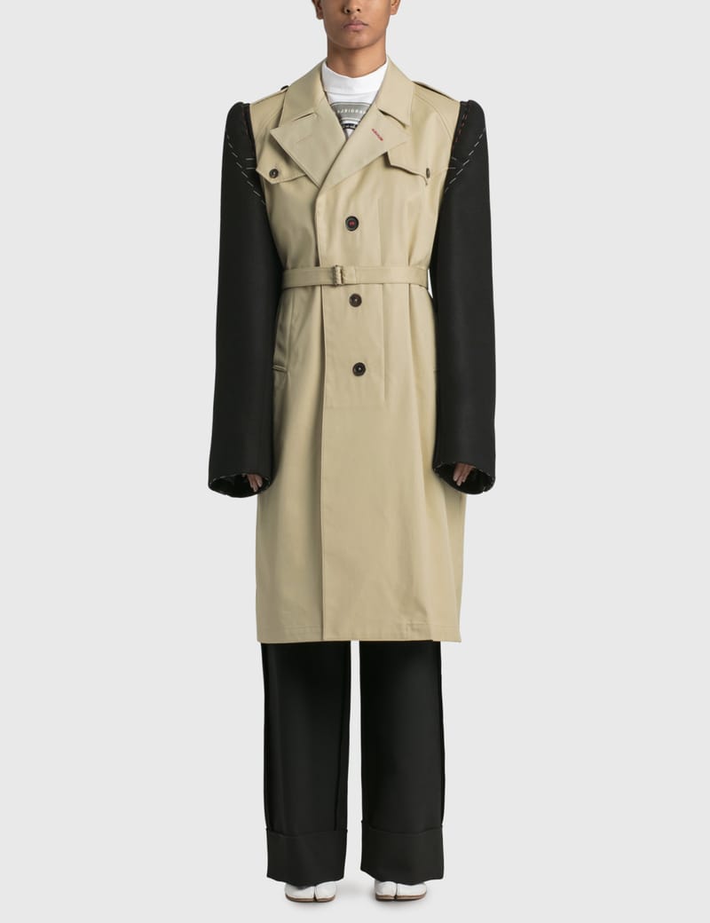 maison margiela trench coat