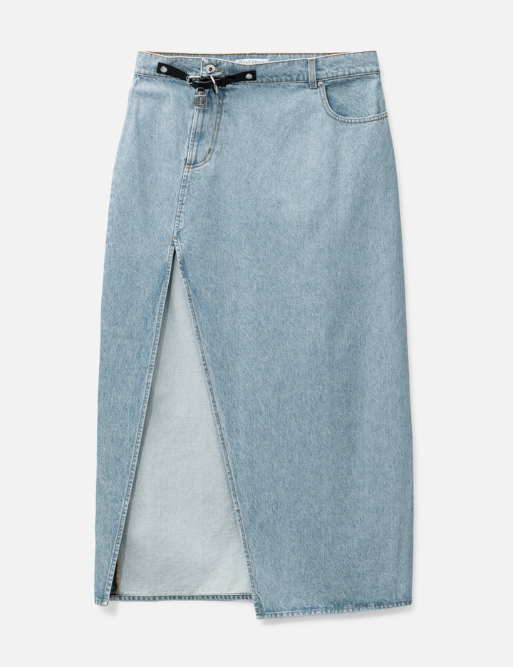 Padlock Strap Long Slit Skirt Padlock Strap Long Slit Skirt