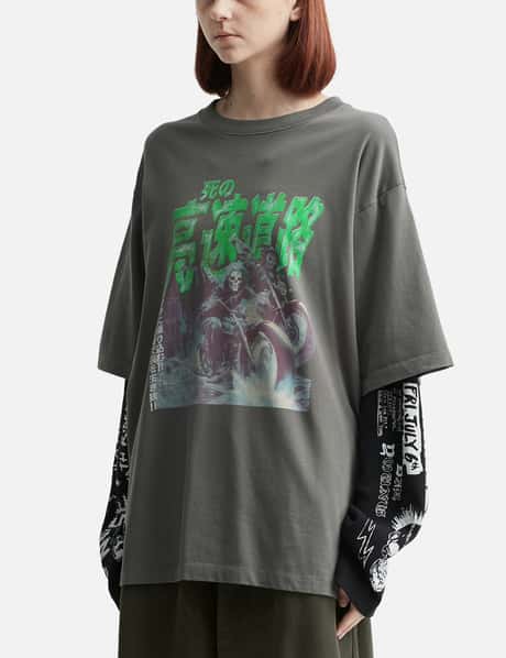 T-shirt Donna Urban Backwoods 'You Died Soul' - Maglietta In Cotone Pettinato 100% - Regular Fit, Jersey Anello, Collarino Doppia Cucitura - Taglie XS-XXL, 190g/m²