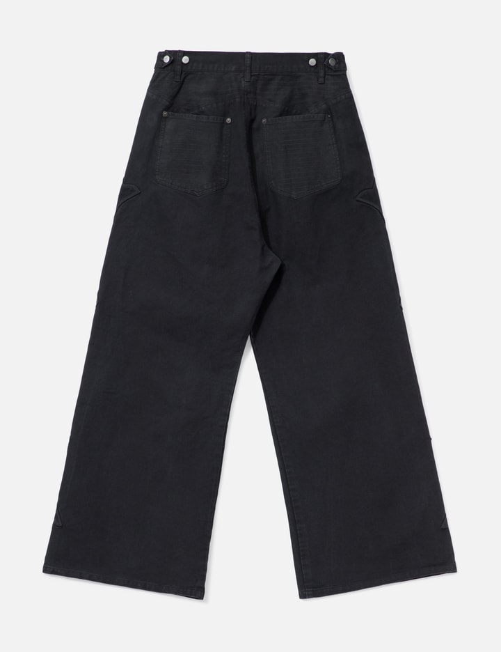 POLYTERU 1011 Fleur Patched Pants