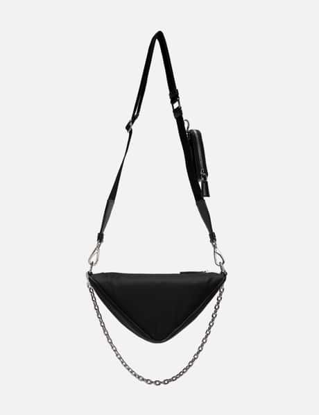 Prada Triangle Re-nylon Shoulder Bag in White