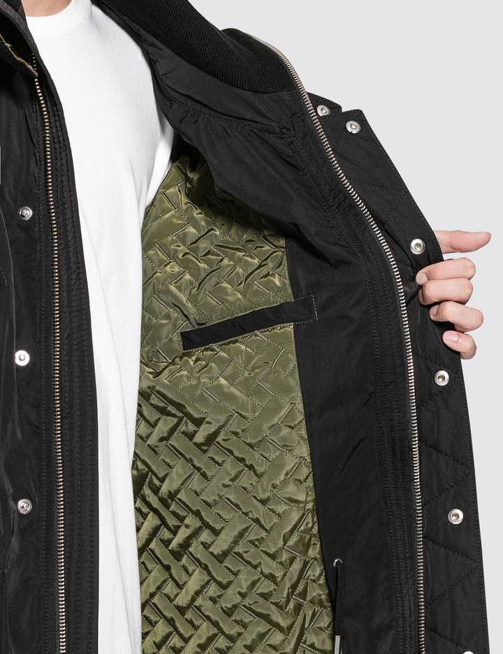 Razin Hooded Jacket With Stitched Stormflap Placeholder Image