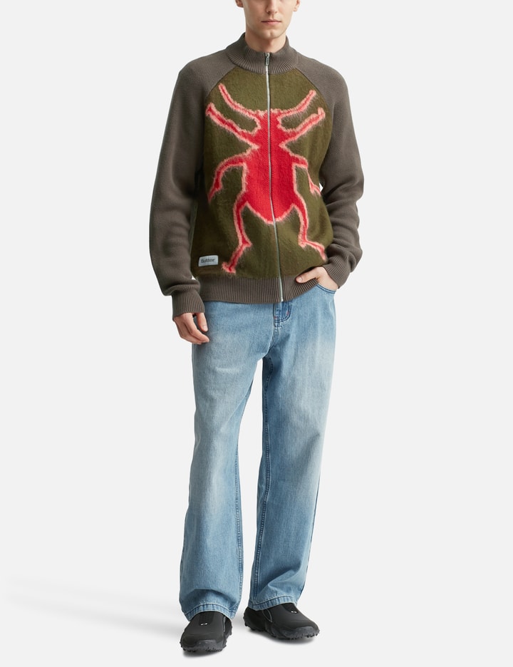 Beetle Zip-Thru Knit Sweater Placeholder Image