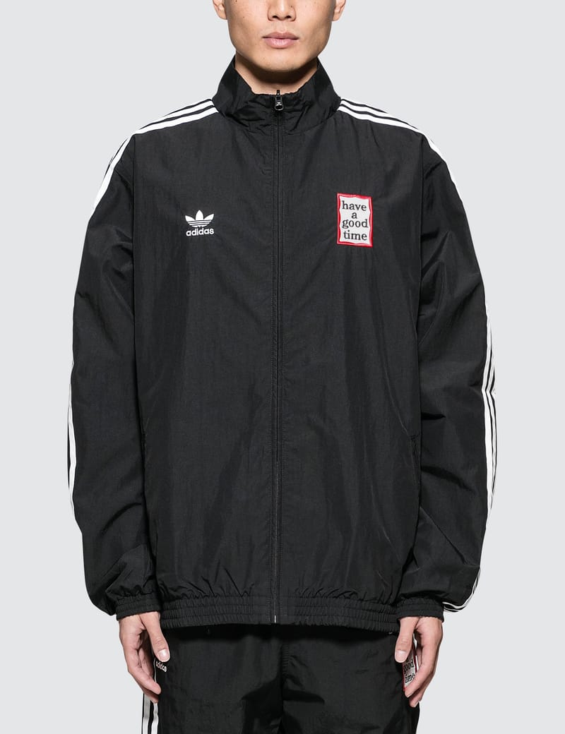 adidas x have a good time reversible track top