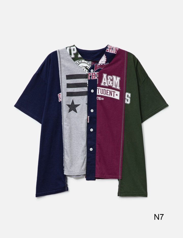 4 Cuts Wide College Baseball Shirt Placeholder Image