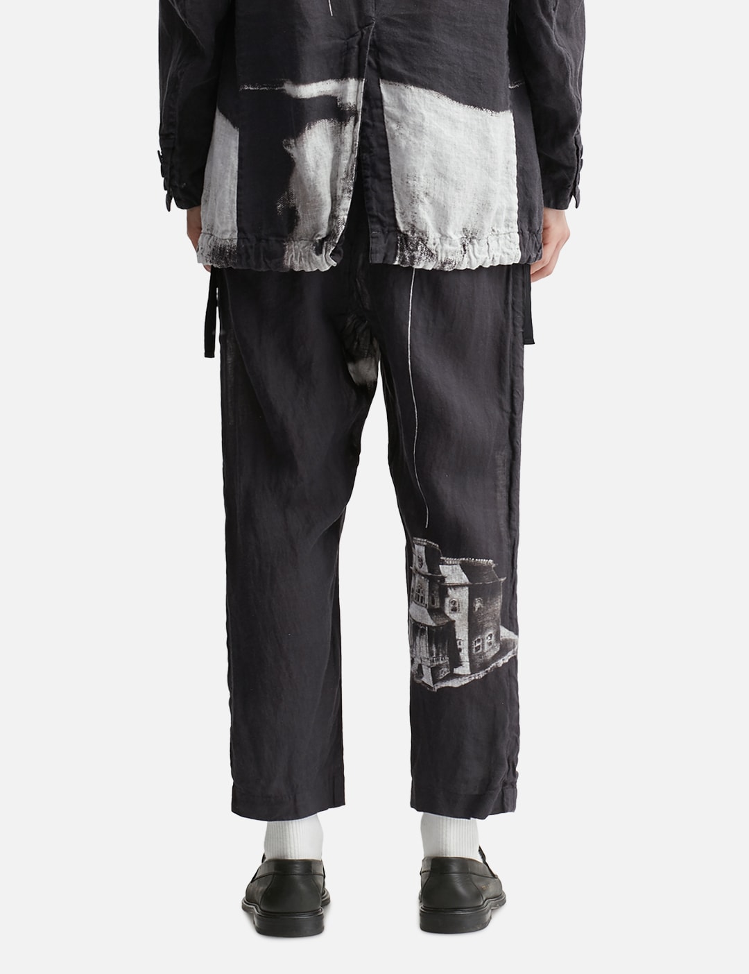 UC1E4501-1 WOOL LINEN PANTS view 13