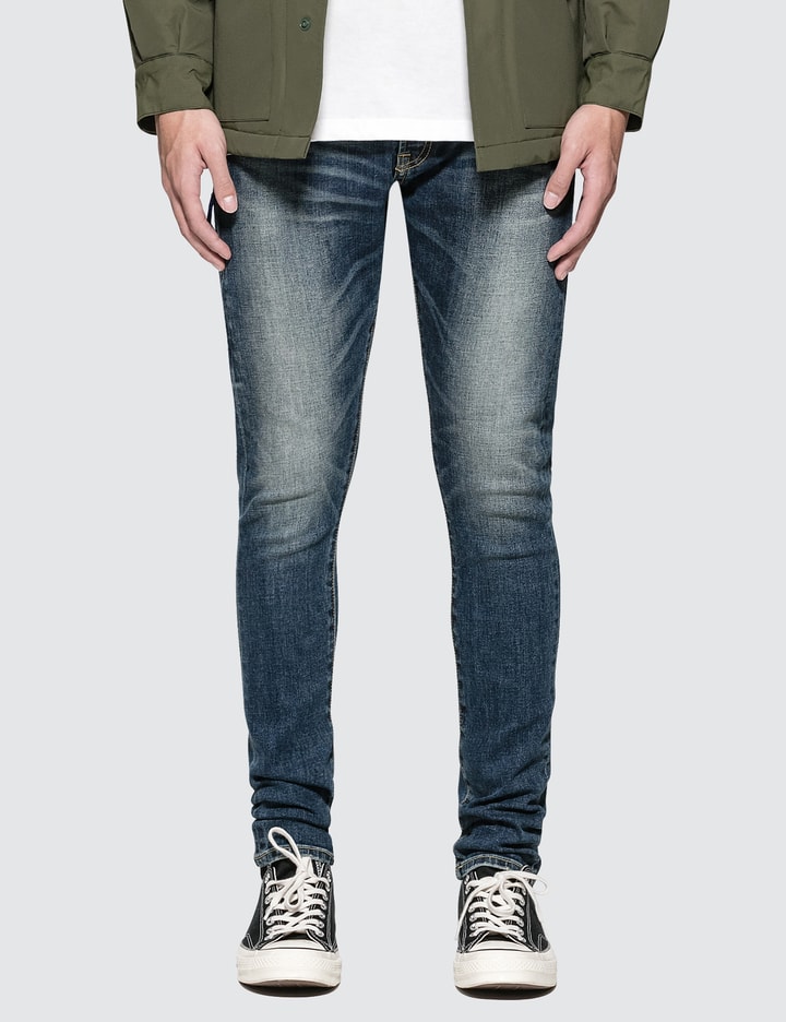 Vintage Skinny Denim Jeans Placeholder Image