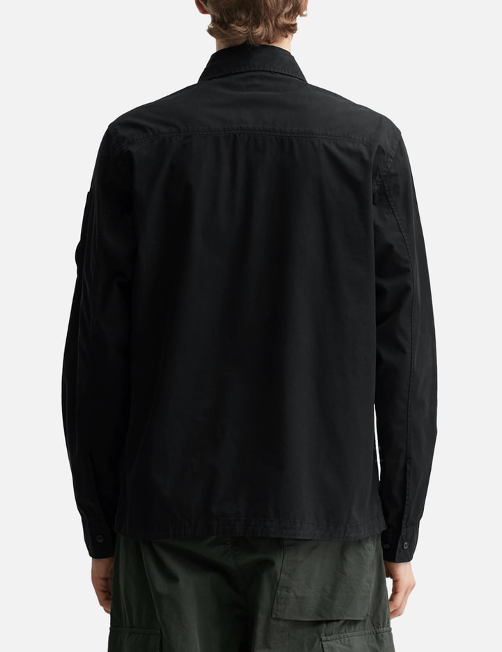 Organic Gabardine Lens Zipped Overshirt Placeholder Image