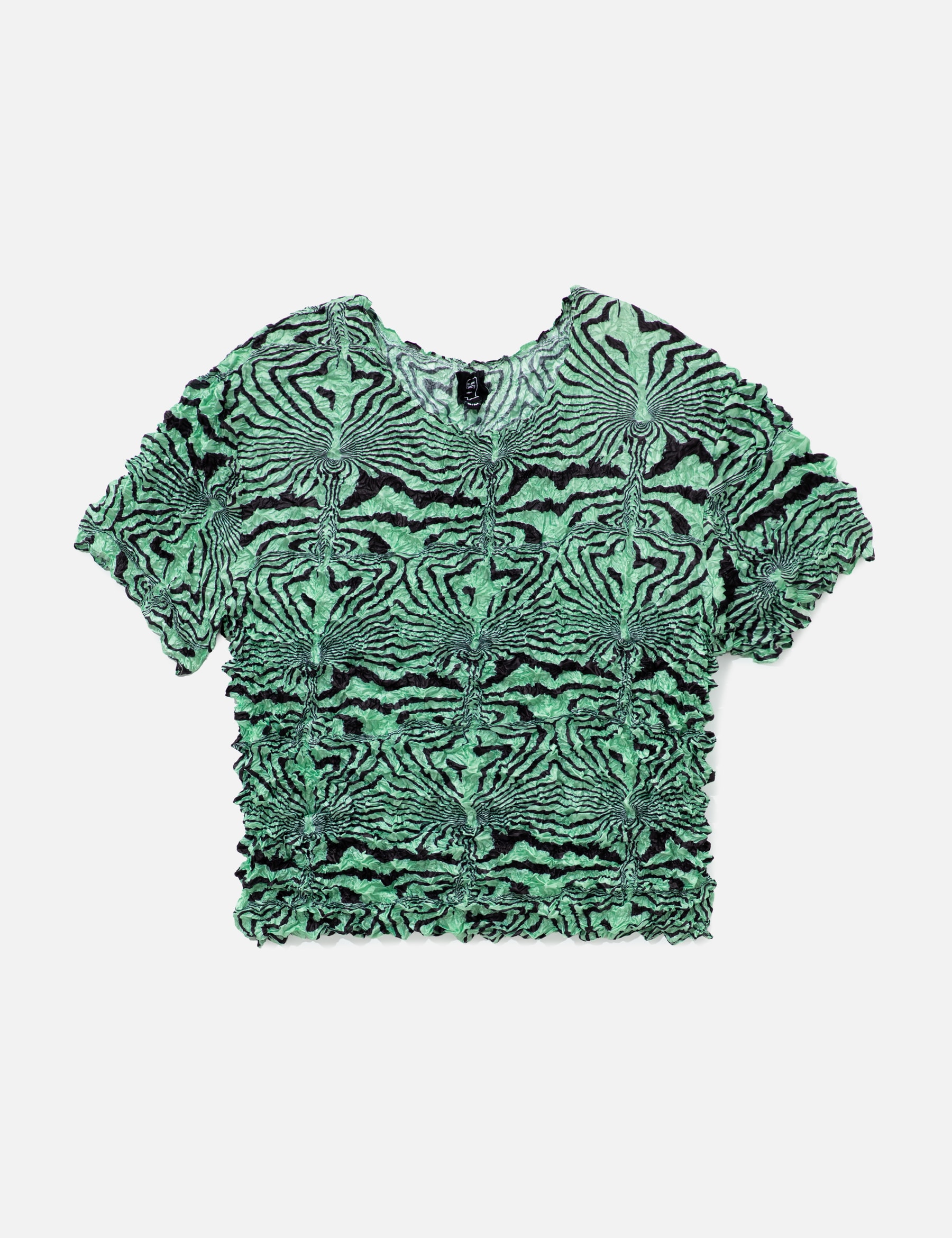 Warped Zebra Bubble Shrink Short Sleeve view 7