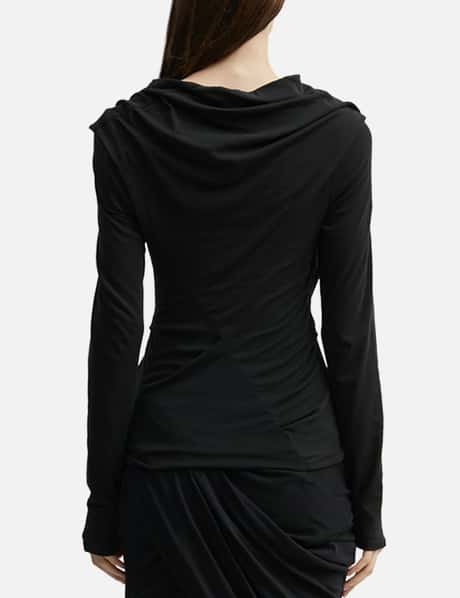 Long Sleeves Twist Top view 12