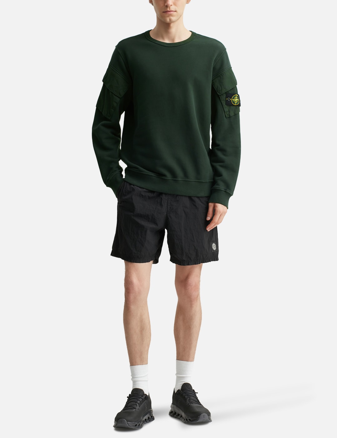 Brushed Organic Cotton Fleece Sweatshirt view 16