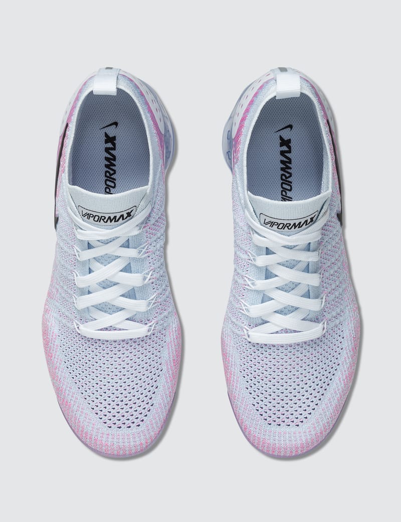 vapormax flyknit 2 white pink
