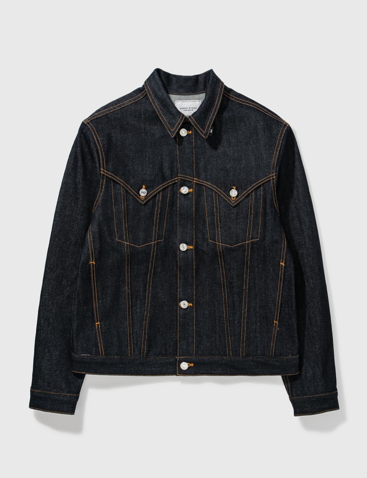 MIDNIGHT STUDIOS RINSE DENIM JACKET Placeholder Image