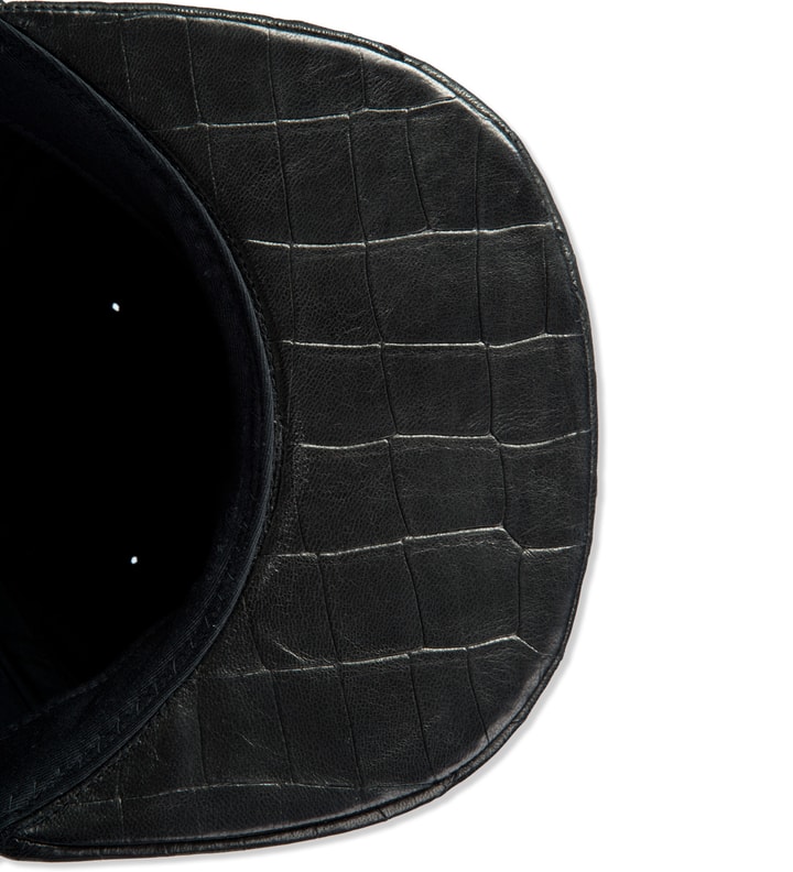 Gold/Black CROC Medallion Cap 1 Placeholder Image