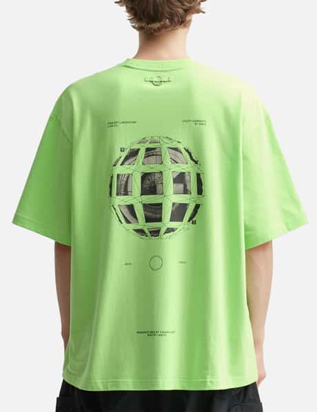 "Gr-01T" Concept. 3D Circle T-Shirt view 12