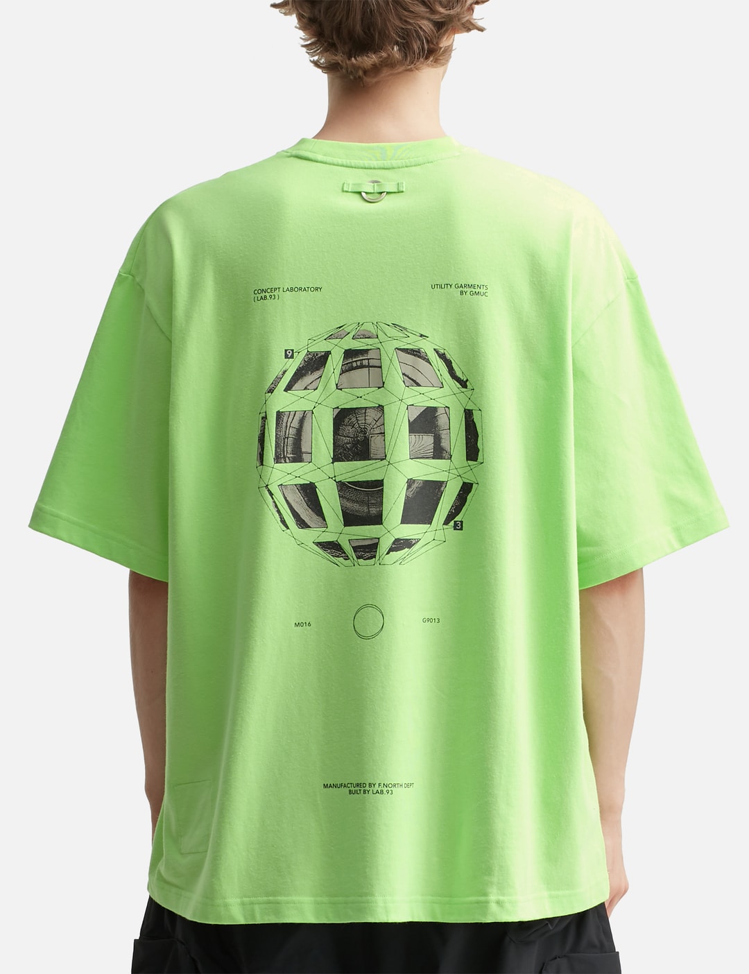 "Gr-01T" Concept. 3D Circle T-Shirt view 13