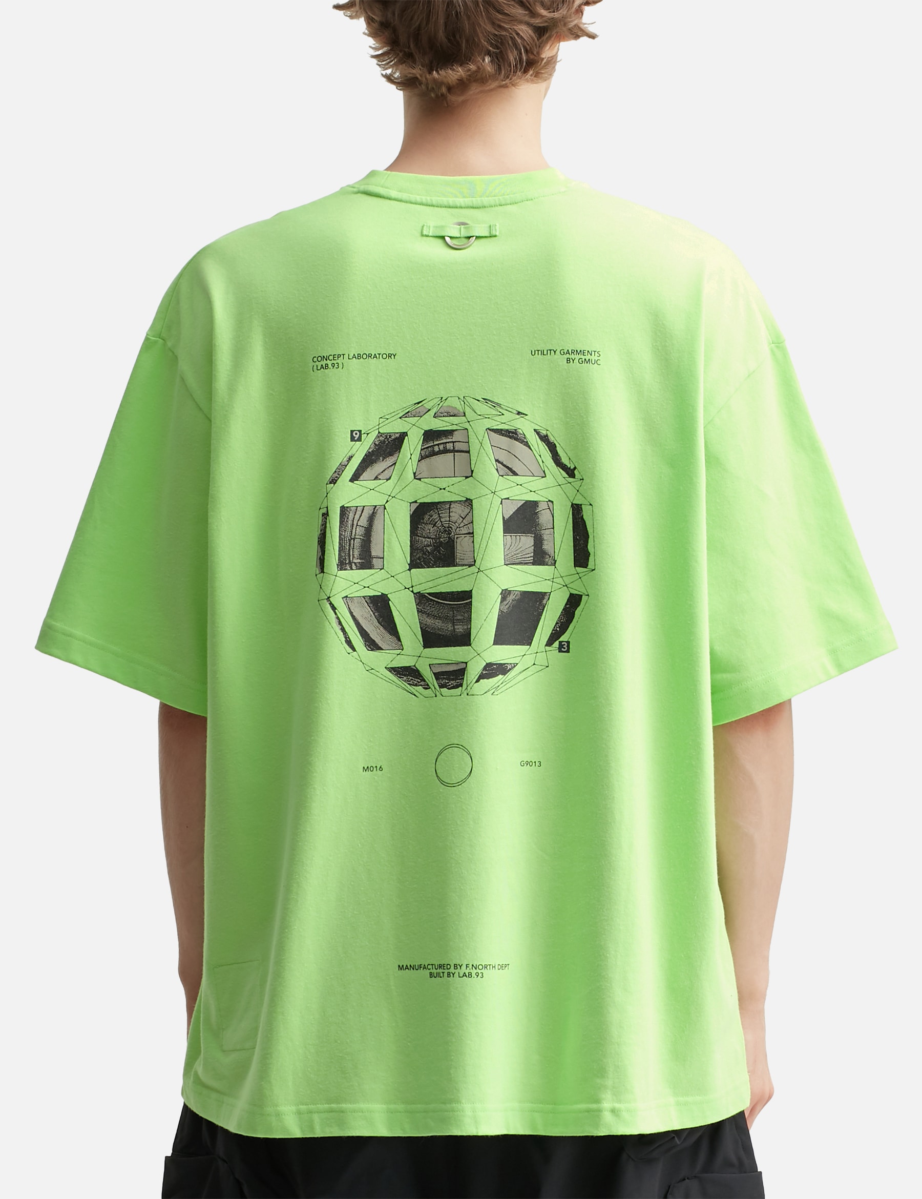 "Gr-01T" Concept. 3D Circle T-Shirt view 19