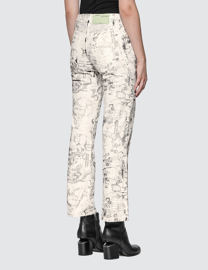 All Over Graphic Cropped Pants Placeholder Image