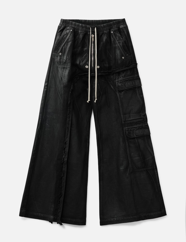 Rick Owens Drkshdw Hollywood Imbalanced Double Cargo Jumbo Belas