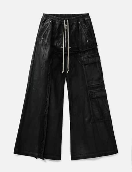 Rick Owens Drkshdw Hollywood Imbalanced Double Cargo Jumbo Belas