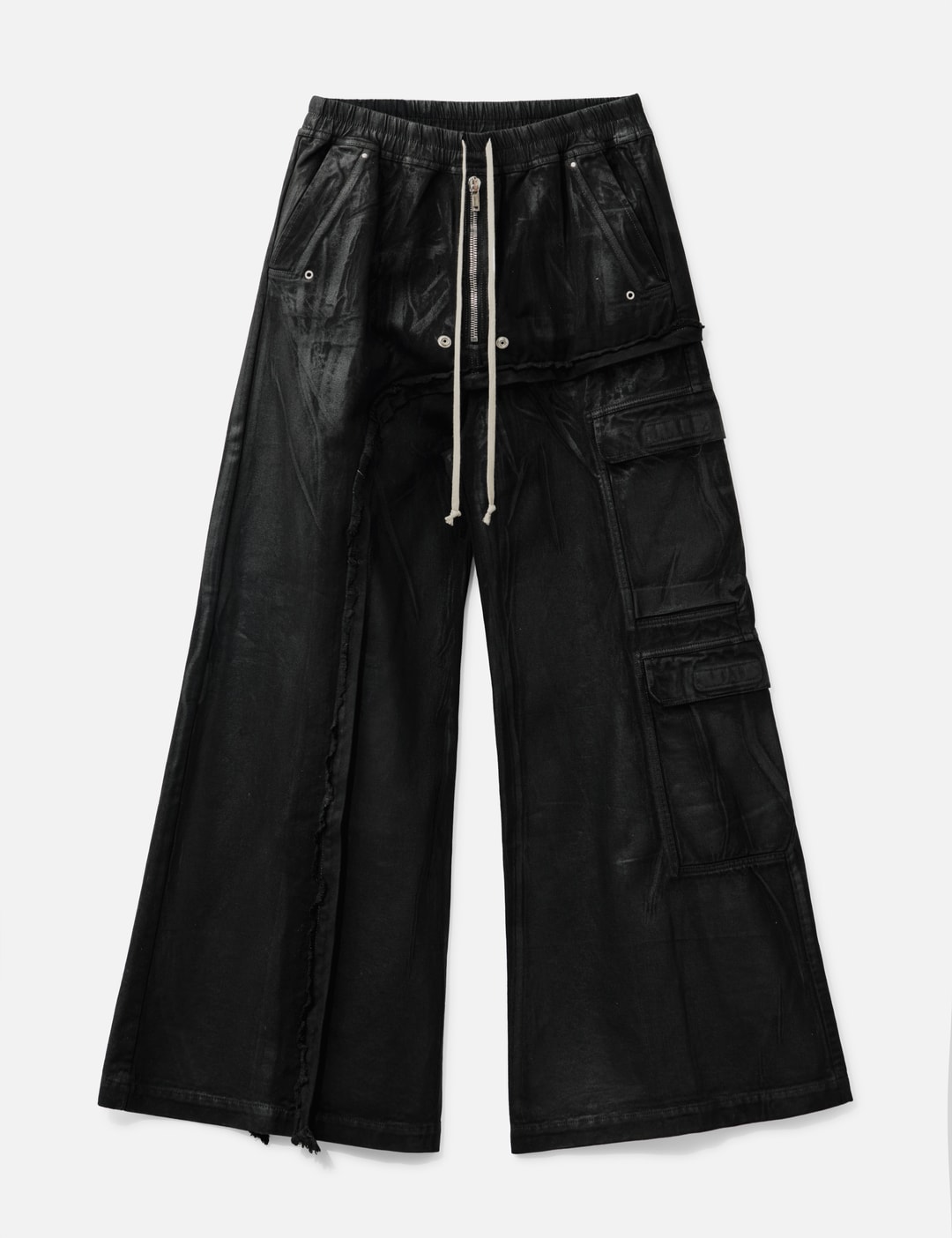 Rick Owens Drkshdw - Hollywood Imbalanced Double Cargo Jumbo Belas 