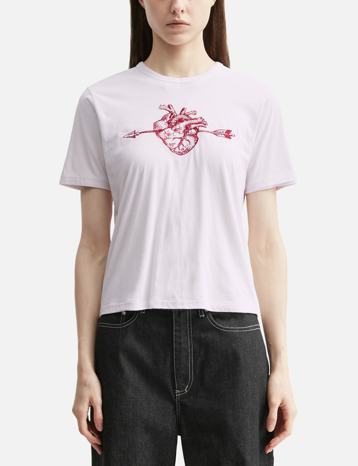 Beautiful People Flip Els Cotton Front Embroidery T-Shirt
