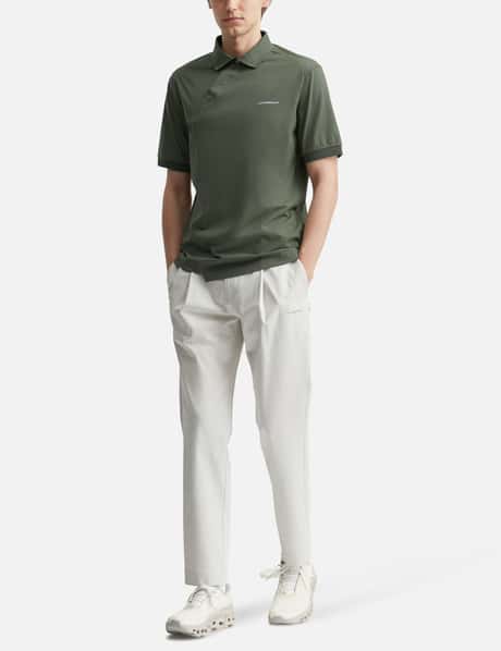 X POST ARCHIVE FACTION (PAF) Diagonal Polo T-Shirt view 20