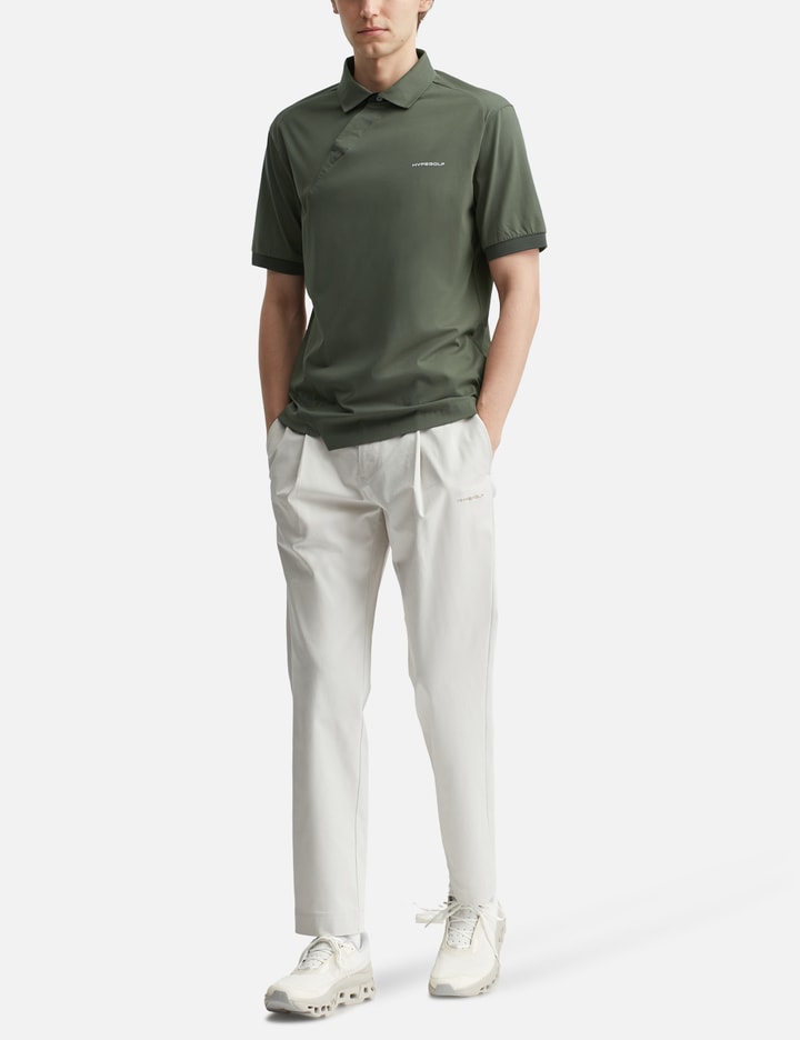 Hypegolf HYPEGOLF X POST ARCHIVE FACTION (PAF) Diagonal Polo T-Shirt