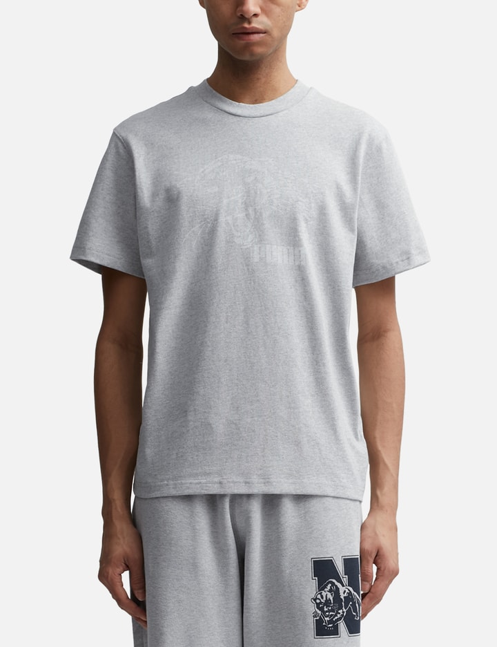 Shop Puma X Noah Short Graphic T-shirt In Grey