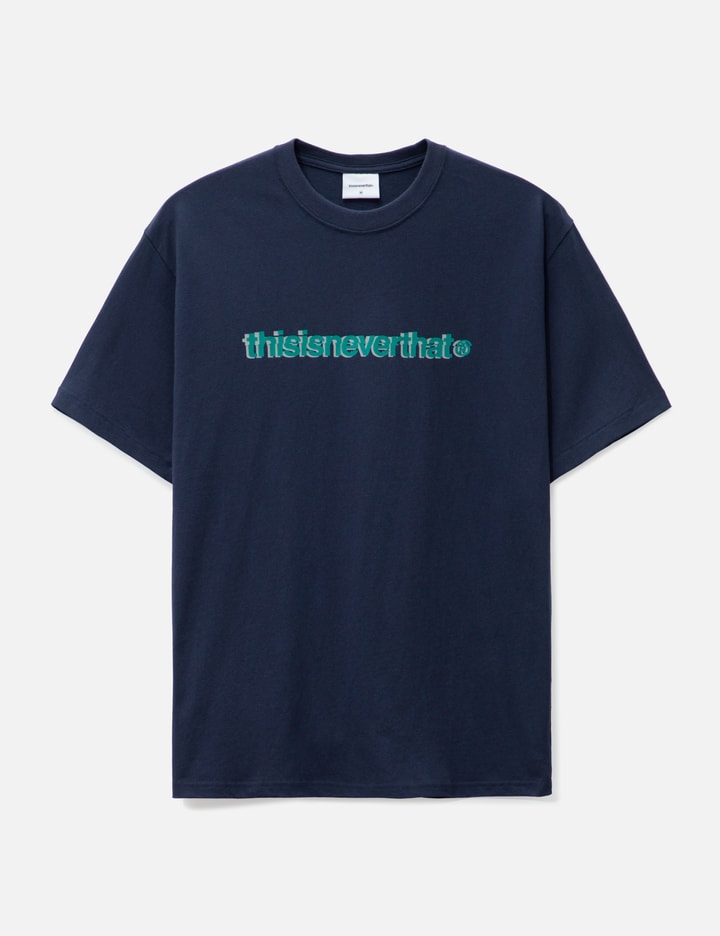 Thisisneverthat Cracked T-logo T-shirt In Blue