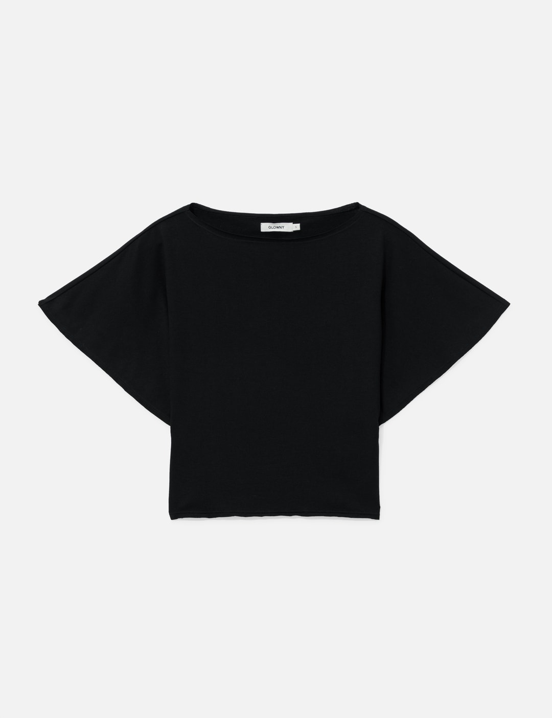 Glowny Core Half Tee In Black
