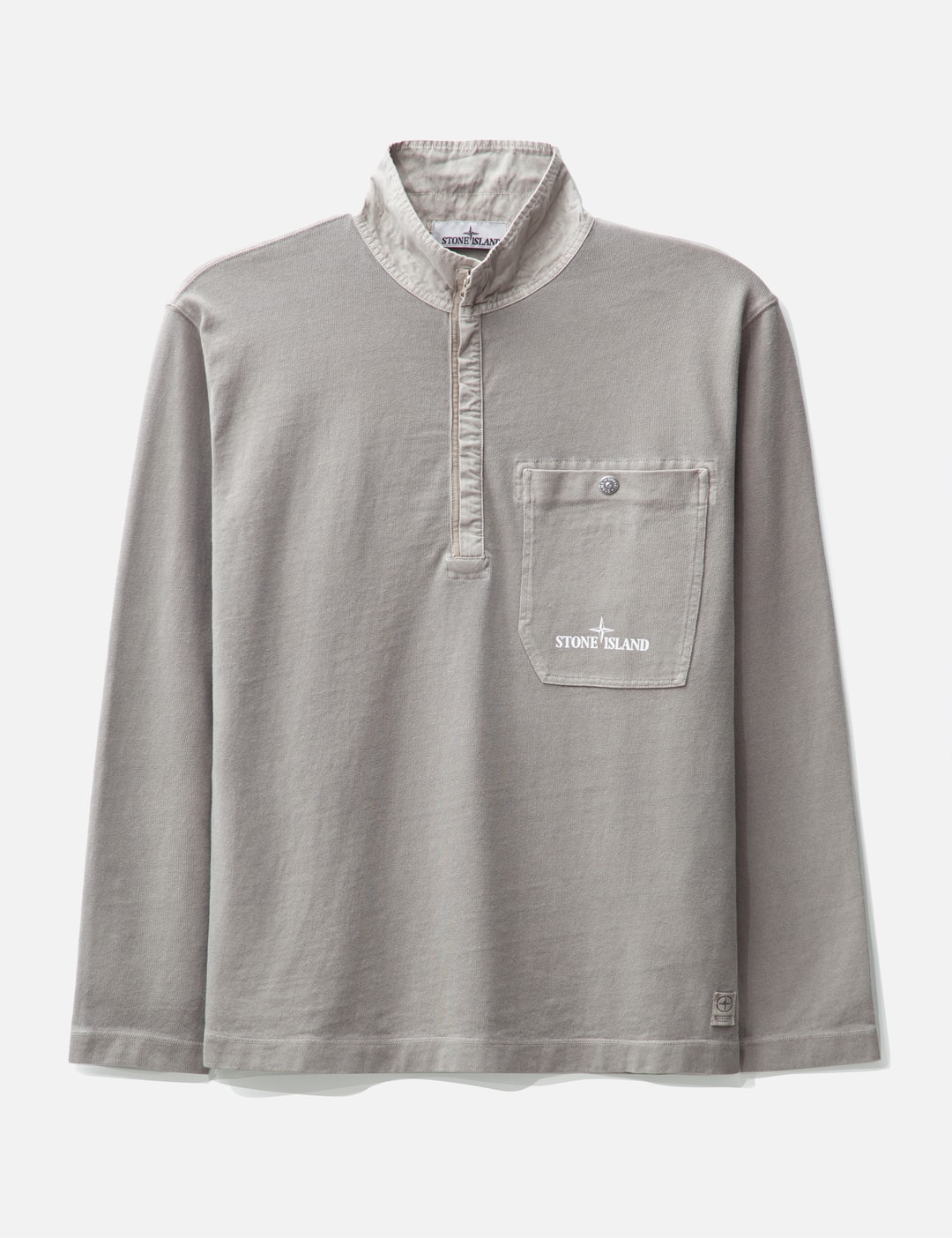 Stone Island - Recycled Heavy Cotton Jersey Tinto Terra Long 
