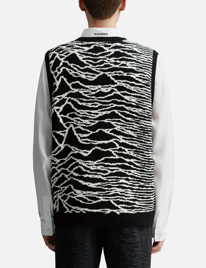 Shop Pleasures X Joy Interzone Sweater Vest In Black