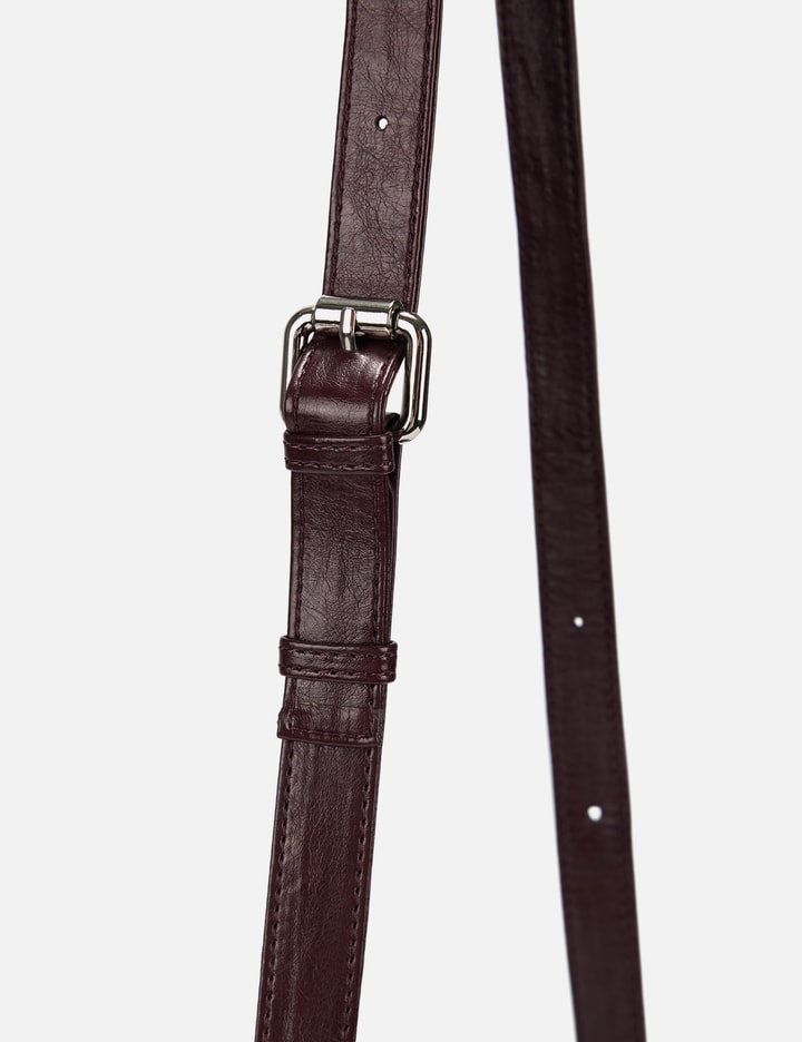 Stud Pocket Bag In Burgundy Placeholder Image