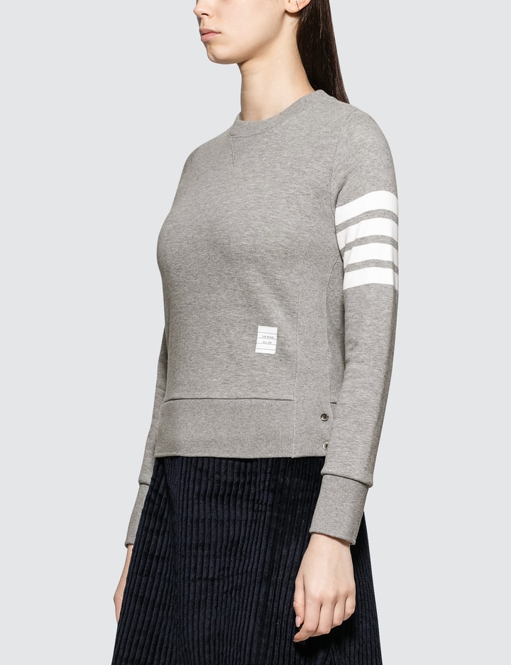 Classic Sweatshirt In Classic Loop Back W/ Engineered 4 Bar Placeholder Image