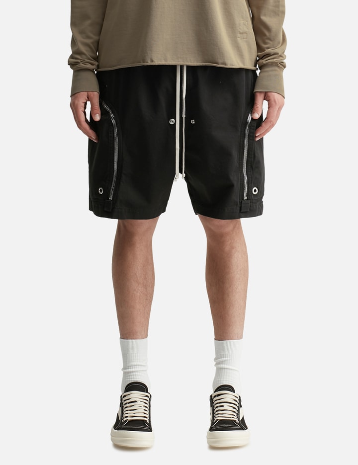 Rick Owens Drkshdw Bauhaus Shorts In Black