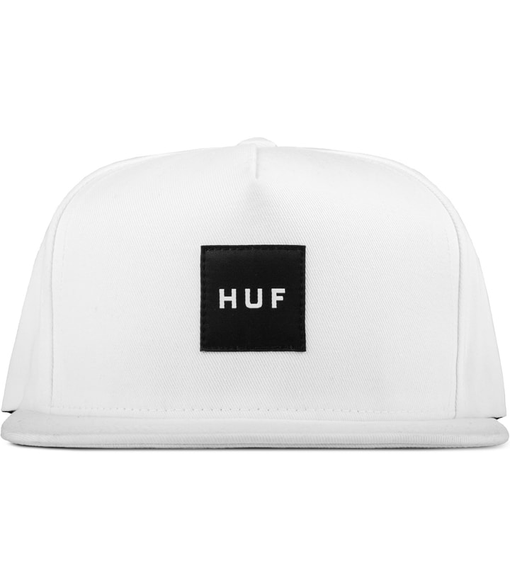 White Box Logo Snapback Cap Placeholder Image