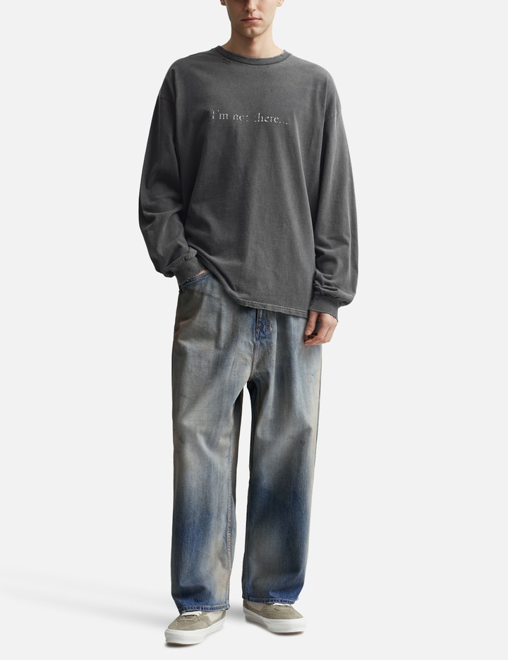 ANCELLM - Im Not There Dyed Long Sleeve T-shirt | HBX - Globally ANCELLM - Im Not There Dyed Long Sleeve T-shirt | HBX - Globally