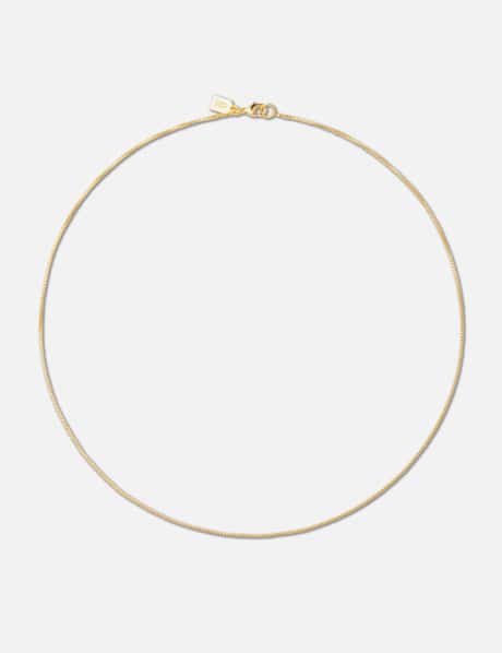 Crystal Haze Box Chain Necklace (50cm)