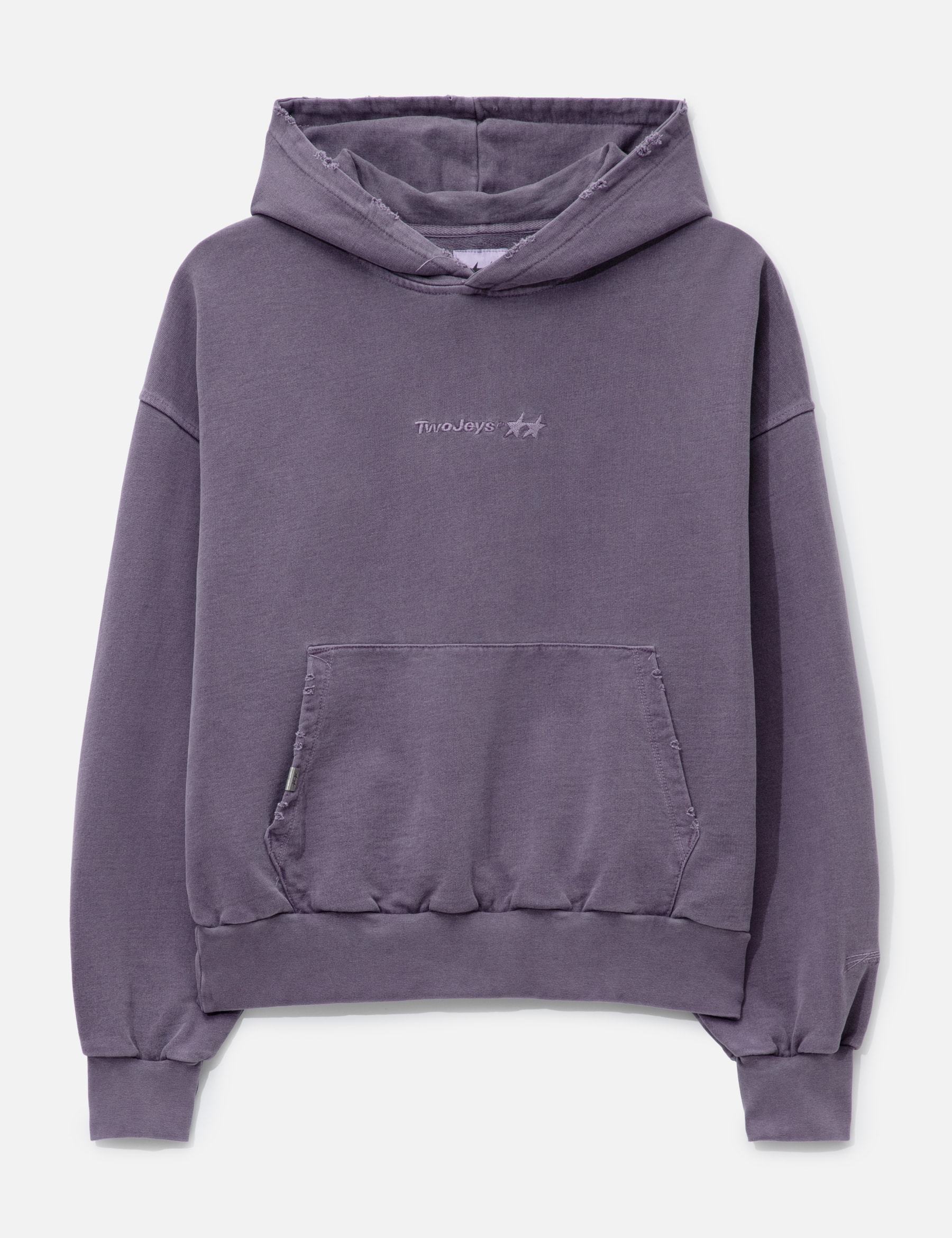 Pigment Dyed Purple Icon Hoodie view 16