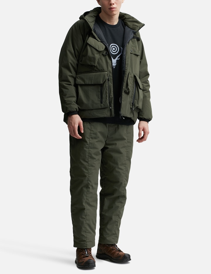 South2 West8 X Nanga Belted C.s. Down Pants In Green