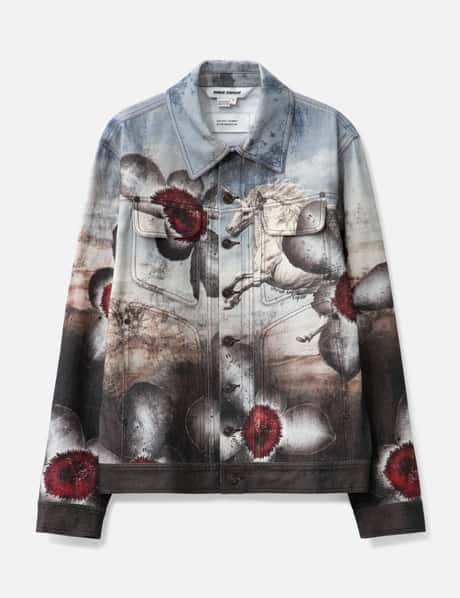 DHRUV KAPOOR Engineered Unicorn Denim Jacket