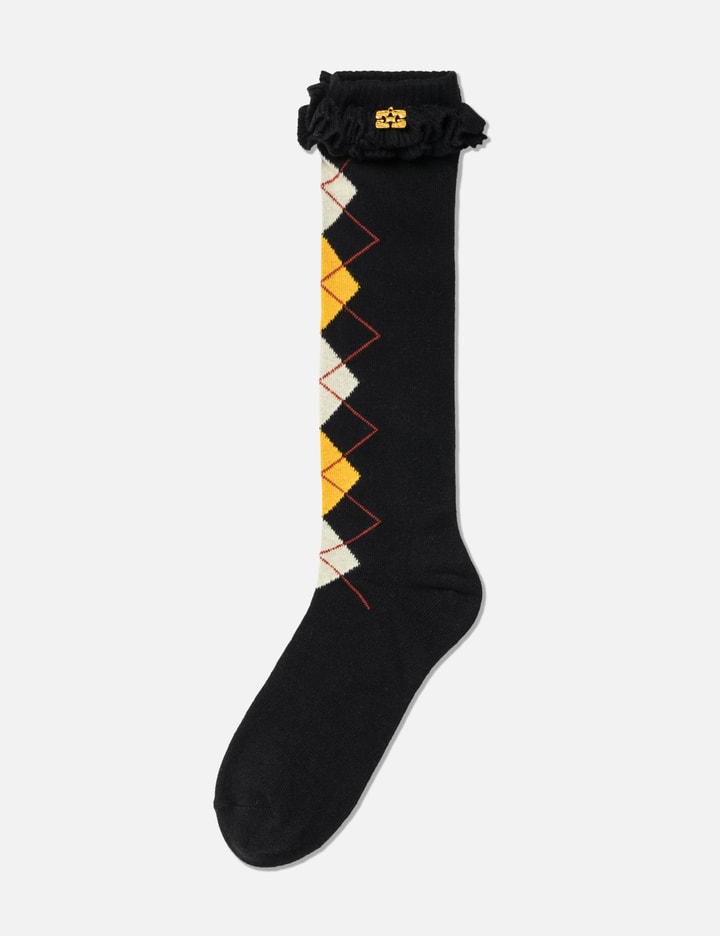 Ganni Argyle Socks